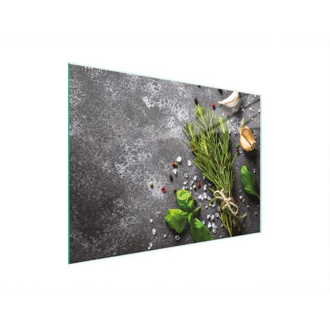 Glasschneidebrett 30x22 Gewürze (1/5)
