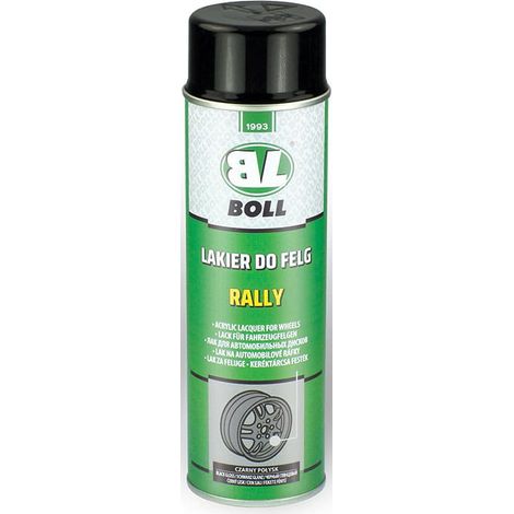Peinture noire brillante pour jantes de Bol Rally 500M