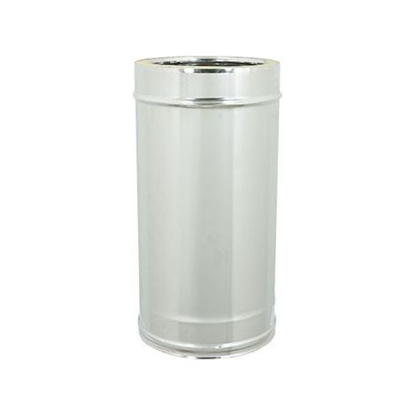 Tubo inox coibentato dp doppia parete da 150-200 x 500mm (1/2)
