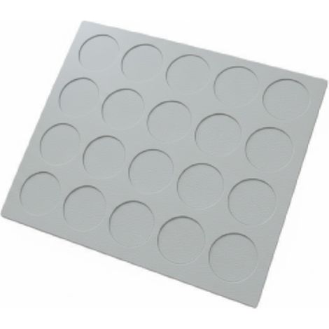 TAPPO COPRIFORO ADESIVO D 13 MM GRIGIO CHIARO 500 pezzi