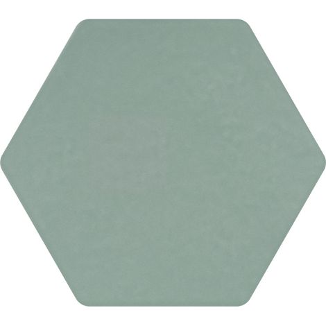 Aelle - Carrelage sol / mur hexagonal vert 17x15 cm MINIMA8.6 SALVIA - Vendu par boîte de 0.57 m² (1/3)