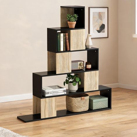 SunJet Bibliothèque, étagère de rangement, Étagère design escalier - Réf. ERF5FB8N44HK (1/5)