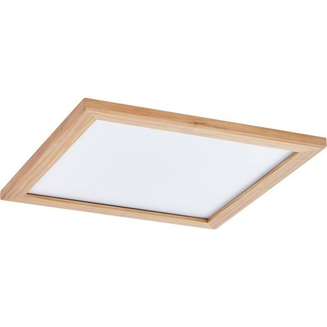 LED Deckenleuchte "Joren" aus Holz dimmbar mit Fernbedienung für Wohnzimmer & Esszimmer von Lucande (1/5)
