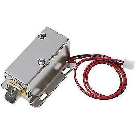 Mini verrou de sécurité électromagnétique robuste pour tiroirs de placard (1 pièce) (1/5)