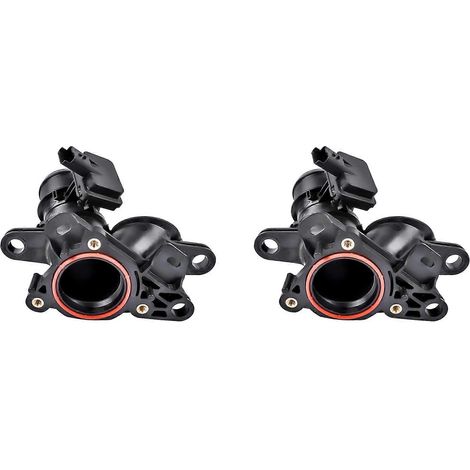 2 corps de papillon électronique 9655233680 WG1032391 pour Peugeot 308 407 508 3008 Citroën C4 Picasso 2.0 HDi (élément de soupape) (1/5)