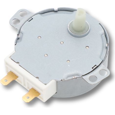 Ersatzteil - Drehteller-Motor, original - - WHIRLPOOL, BAUKNECHT, IKEA, ARISTON HOTPOINT, KITCHENAID, V-ZUG, IGNIS, LADEN, BRANDT, INDESIT, SHARP, RADIOLA, FRANKE, PRIVILEG, CYLINDA, BRASTEMP (1/2)