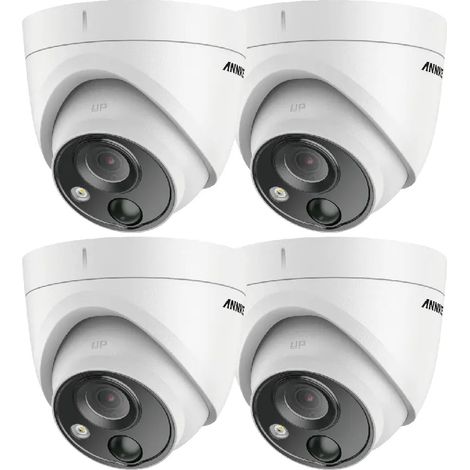 Caméra Dôme, Résolution 3K, Design Résistant aux Intempéries, Tourelle (1/2)