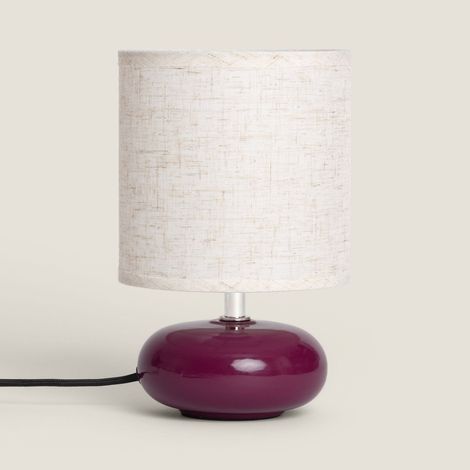 Lampada da Tavolo in Ceramica Nori S Violetto (1/5)