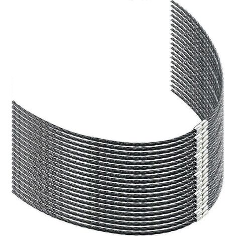 Bosch F016800431 Lot de 20 câbles de rechange pour débroussailleuse AFS 23-37, 37 cm x 3,5 mm (1/5)