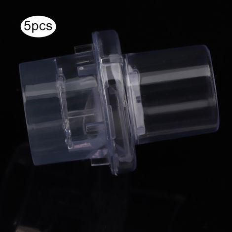 Masque de réanimation cardio-respiratoire à valve unidirectionnelle (lot de 5) avec respiration buccale artificielle (1/5)