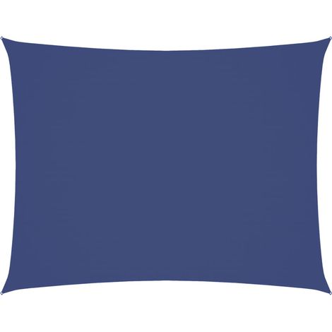 Maison Exclusive - Parasole a Vela Oxford Rettangolare 3,5x4,5 m Blu