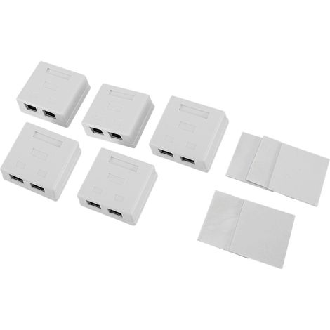 Prise réseau RJ45 - avec port pour câble réseau CAT6A (1/5)