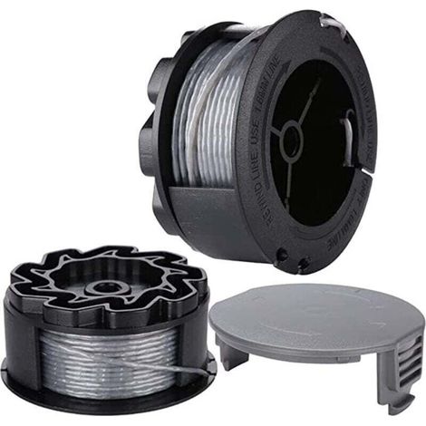 Enowelir Bobine De Fil De Tondeuse À Gazon 1.6mm 6m Compatible Universal Grasscut 18 18-26 18-260 Tête De Coupe (1/4)
