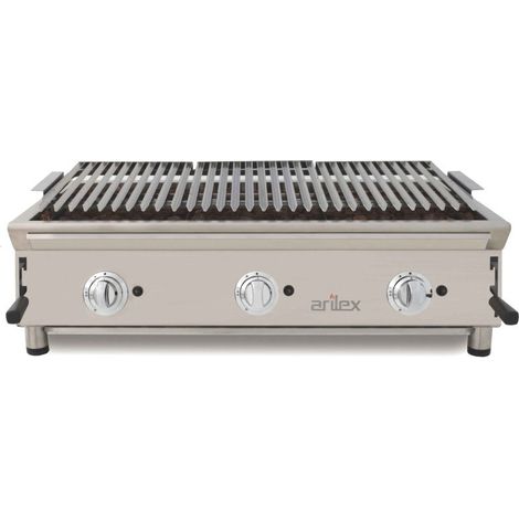 Barbecue à gaz - 100 cm - Grille inox réglable - Arilex (1/5)