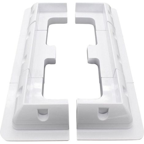 Kit di montaggio laterale angolare ecologico in 6 pezzi per camper, yacht, furgoni camperizzati e barche.
