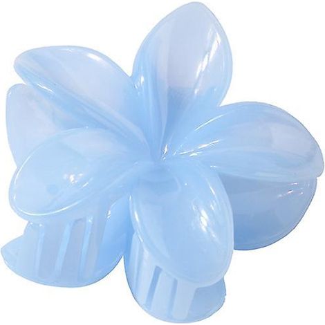 lot De 6 Pinces Cheveux Jelly Antidrapantes En Forme De Fleur Pour Femmes - Accessoires De Coiffure Mignons (1/5)