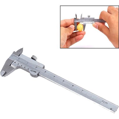 Mini pied à coulisse en carbure pour des mesures précises idéal pour le travail du bois, les travaux manuels et les usages domestiques. Compact, portable, durable et pratique.