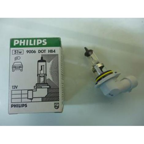 Ampoule Philips pour Deux roues HB4 9006DOT PHILIPS Neuf (1/2)