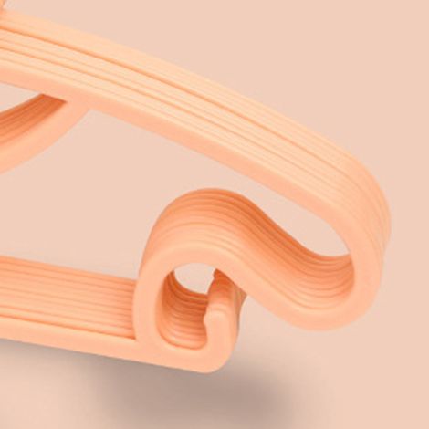 Porte-manteau Kids [10 Pièces] Hangeur Orange PP Épais Design Nœud Papillon pour Enfant Stockage Séchage Vêtements (1/5)