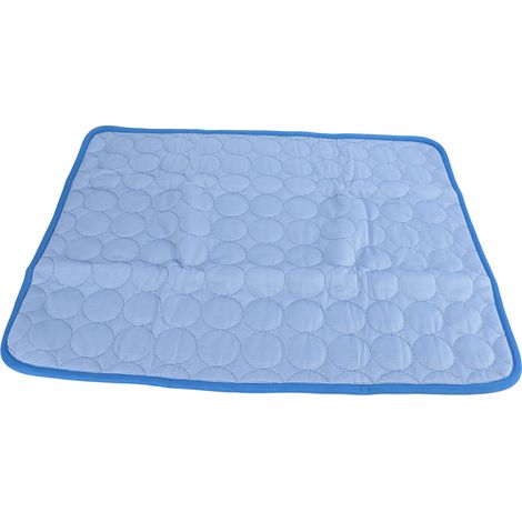 Tapis rafraîchissant pour chien pliable, lavable et respirant, idéal pour l'été à la maison et en voyage. (1/5)