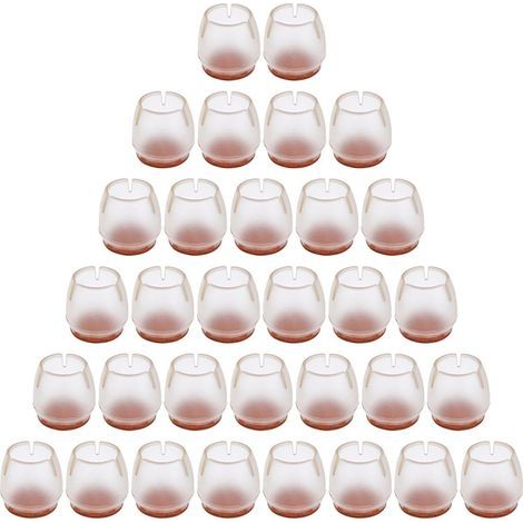 Lot de 4 pieds en plastique pour chaises pliantes, embouts antidérapants 13 mm pour camping/pêche/randonnée, protection sols intérieurs et extérieurs. (1/4)