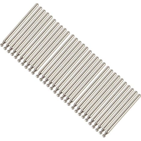 Lntyq Lot de 30 forets à fraiser en verre Diamant Outil rotatif 2,5 mm (1/5)