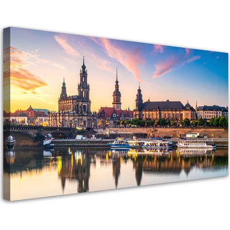 Bilder Deutschland Stadt Dresden Landschaftsansicht 80x40 (1/5)