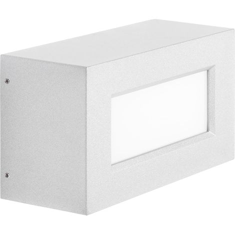 Aplique RECTANGLE IP65 LED SMD AC 13W 1790lm CRI80 4000K Blanco