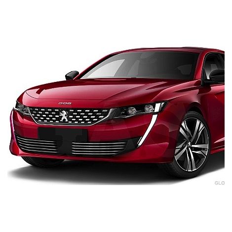 PEUGEOT 508 II - CHROMGRILL Kühlergrillleisten