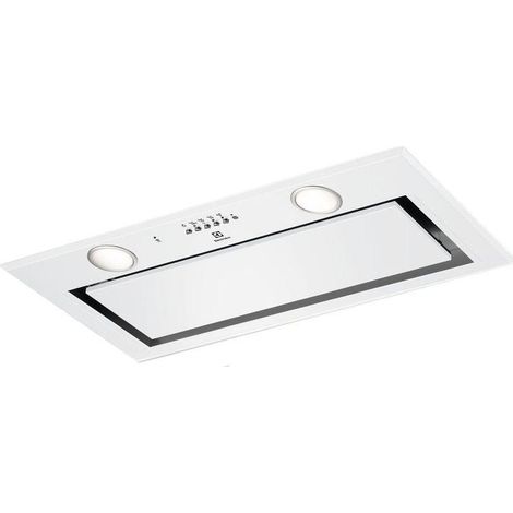 Campana Electrolux contemporánea blanca 54 cm diseño moderno