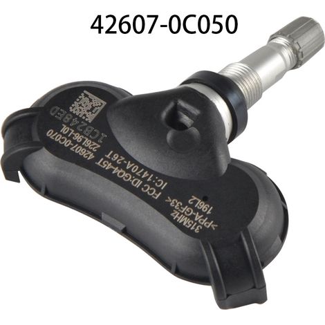 42607-0C050 est un capteur de pression des pneus pour les véhicules Toyota Tundra, Sienna et Sequoia. (1/5)