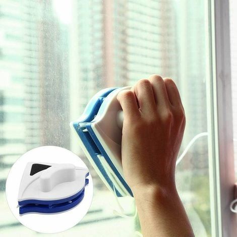 Lave-vitre Lave Vitre Magnétique Nettoyeur de Vitres Double Latérale Nettoyeur pour Une Epaisseur de Verre de 3-8mm (1/5)