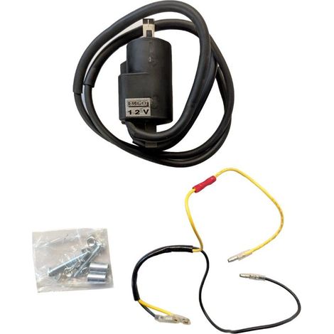 EMGO 2025/02 BOBINA DE ENCENDIDO HONDA CB 350 F '72-'74, CB 400 F '75-'77, CB 500 '71-'72, CB 550 F/K '75-'78, CB 750 A/F/K '69-'78 (OEM: 30501-300-003) (2.2 OHMA) (1/2)