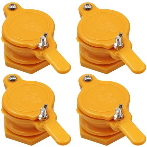 4PCS Nylon Honey Valve Honey Extractor Tap Bee Hive Honey Tap for Beekeeper Beekeeping Equipment Tool (1/5)