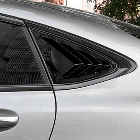 1 Paar hintere Dreiecksfensterrollos, kompatibel mit Mercedes-Benz GLC Coupé C253 (2016-2022) (1/5)