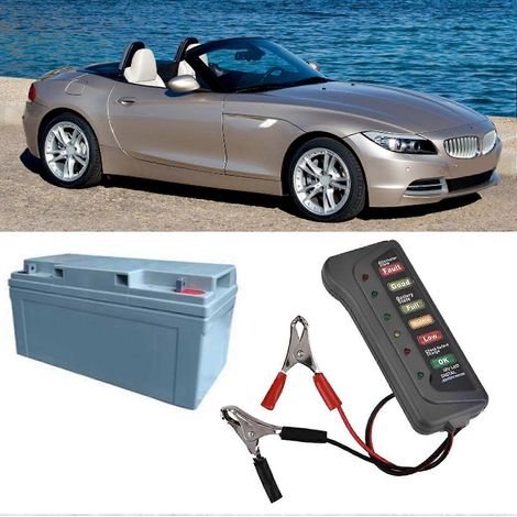 12V Auto-Motorrad-Batterie-Lasttester/Analysator/Lichtmaschinen-Startprüfung