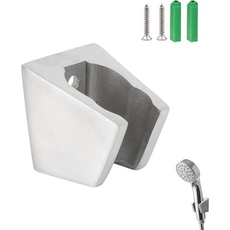 Support de Douche Support Pommeau de Douche de Acier Inoxydable Mural de Douche avec Vis Support Douchette Porte Douchette Mural (1/5)