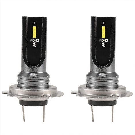 2er-Pack H7-LED-Lampen für Autoscheinwerfer, 6000 K Weiß, 80 W, 6SMD-CSP-Chip (1/5)