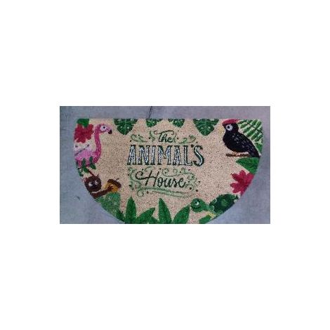FPLUS felpudo coco blanco m/luna 40x70 animals , Alto 15 mm.
Fibra de coco blanco con base antideslizante de PVC.
Optima brillantez y solidez de colores.
Exelente limpieza y absorc