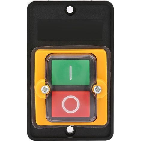 AC220V/380V 10A Waterproof Push Button On/Off (1/5)