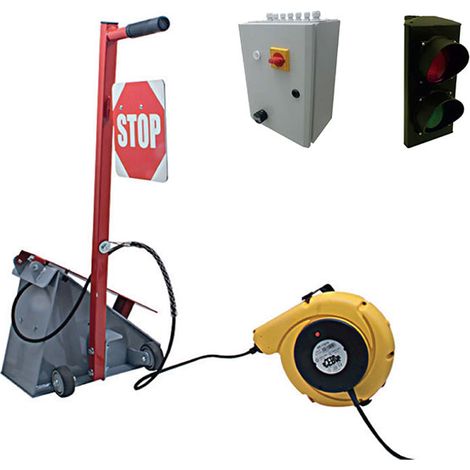Elektro-Radkeil mit Stoppschild - Komplettset - 93.951.416KC