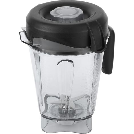 Bol de mixeur transparent avec couvercle à lames - Accessoires de rechange compatibles avec les bols de 1,9 L (64 oz). (1/5)