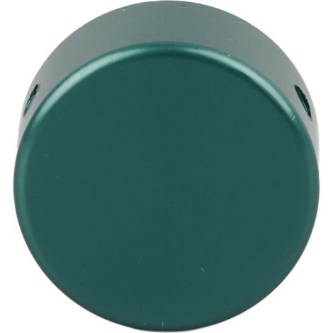 Bouton de pédale d'effet guitare en aluminium vert - Topper moderne avec clé de remplacement (1/5)