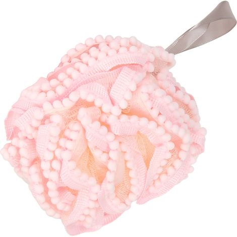 Pochette de douche en maille souple pour bain, gant exfoliant circulatoire pour homme et femme, accessoire de bain tendance (1/5)