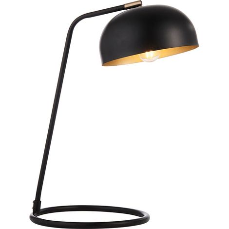 Endon Brair New Lampada da tavolo operativa Nero opaco (1/5)