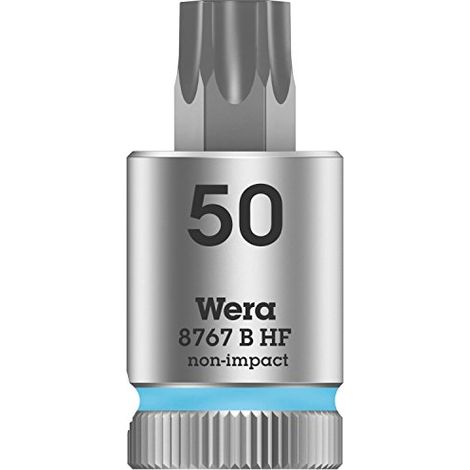 Wera 8767 B HF 05003072001 Esalobo Interno (TX) Inserto a bussola T 50 3/8 (10 mm) (1/4)