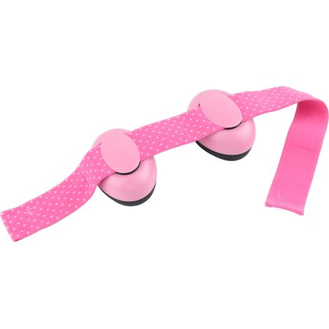 Protection Auditive pour Enfants - Casque Anti-Bruit Réducteur de Son avec Cordon Élastique Rose