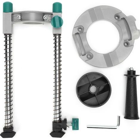 Support mobile pour perceuse, rail de guidage réglable à 45°, outil auxiliaire de perçage mobile (1/5)