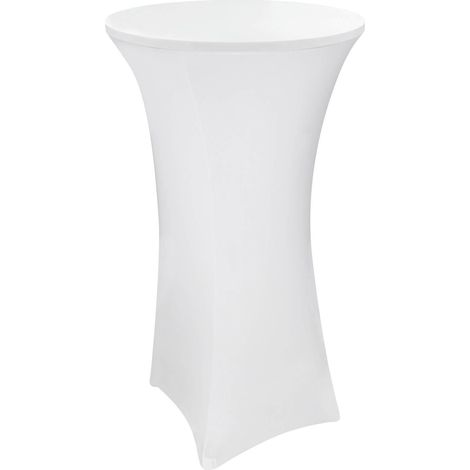 Stehtischhusse 70x120 cm weiß (1/3)