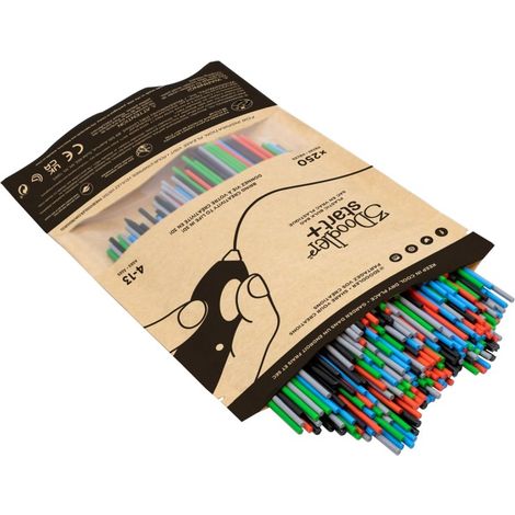 3DOODLER START FILAMENT ECO 2,5 MM, 250 STK., 5 FARBEN (3DS-ECO-MIX2-250) (1/3)